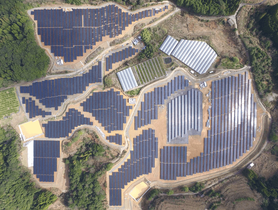Menyelesaikan instalasi pembangkit listrik tenaga surya 7,5MW Kagoshima