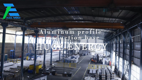 Basis produksi sistem pemasangan surya profil aluminium
