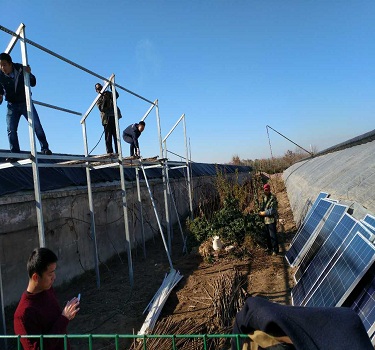 Proyek Demonstrasi Rumah Kaca Pertanian Fotovoltaik Shandong