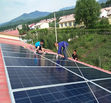 Pembangkit listrik fotovoltaik atap Jilin Baishan 15KW
